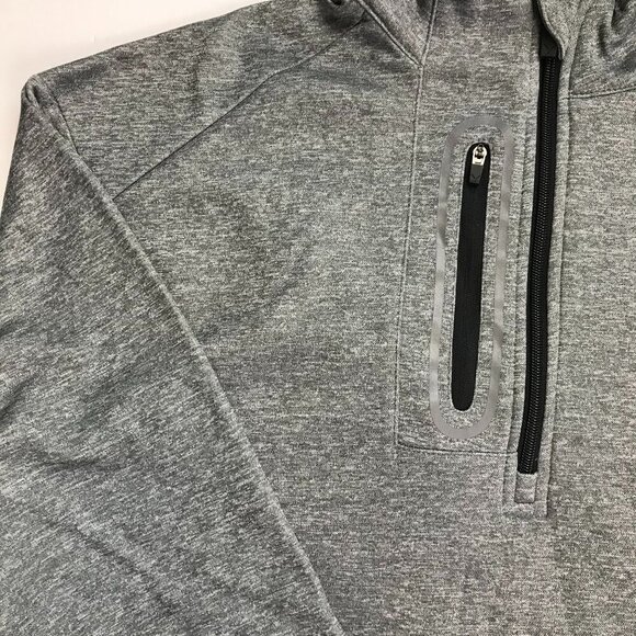 Callaway Golf Men Zip Gray XL Zip Pullover - Picture 4 of 7
